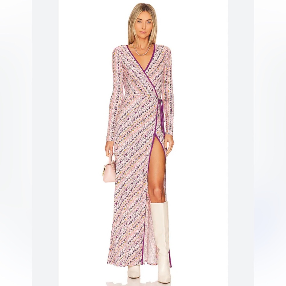 Free People Phoebe Wrap Maxi Dress - new without tags